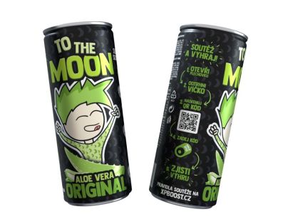 Mr. Moon ovocný nealkoholický nápoj s Aloe Vera - 0,25ml