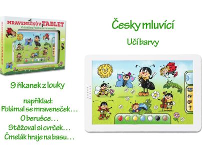 Mravenečkův tablet - Poškozený obal