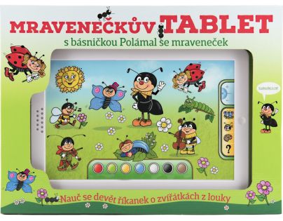 Mravenečkův tablet - Poškozený obal