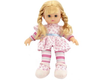 Teddies Mrkací hadrová panenka s měkkým tělem 35 cm varianta 2