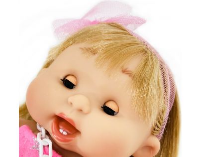 Nines Pepotes Mrkací plaváček 26 cm s vlásky 31804 Nines Pepotes Mrkací plaváček 26 cm s vlásky 31804