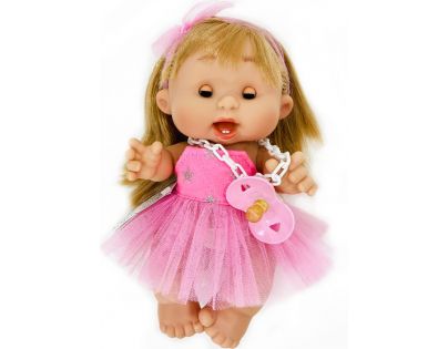 Nines Pepotes Mrkací plaváček 26 cm s vlásky 31804 Nines Pepotes Mrkací plaváček 26 cm s vlásky 31804