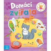 Mrňous si hraje a nalepuje. Domácí zvířata