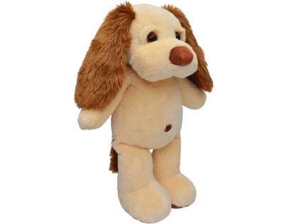 MÚ Brno Pes Pupík 55 cm béžový