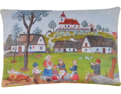 MÚ Brno Polštář Lada Jaro 32 x 21 cm