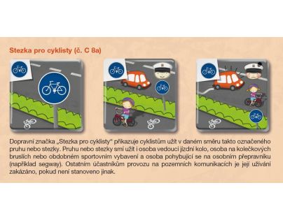 Multitrio Dopravní značky soubor dětských vzdělávacích her