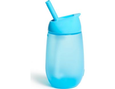 Munchkin Hrneček s brčkem Simple Clean 296 ml modrý