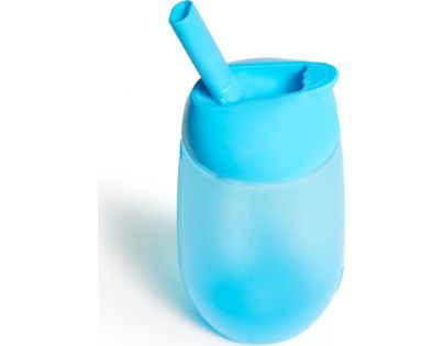 Munchkin Hrneček s brčkem Simple Clean 296 ml modrý