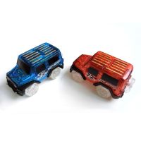 Mustar Dráha svítící ve tmě s autíčkem s LED světlem 165 dílků - Poškozený obal 4