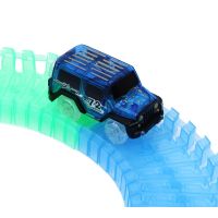 Mustar Dráha svítící ve tmě s autíčkem s LED světlem 165 dílků - Poškozený obal 5