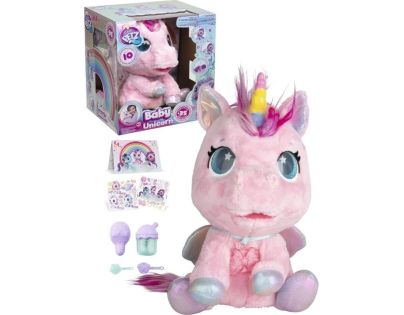 My Baby Unicorn Můj interaktivní jednorožec - Poškozený obal - tmavě růžový