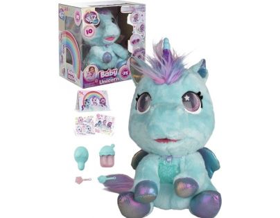 My Baby Unicorn Můj interaktivní jednorožec tmavě modrý - Poškozený obal