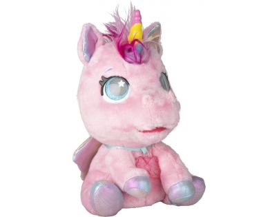 My Baby Unicorn Můj interaktivní jednorožec tmavě růžový