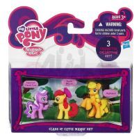 My Little Pony 3 poníci v kolekci - Dazzle Tiara, Apple Bloom, Applejack 2