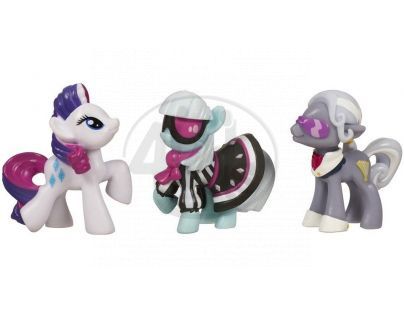 My Little Pony 3 poníci v kolekci - Rarity, Photo Finish, Hoity Toity