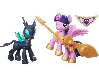 My Little Pony Guardians of harmony 2 poníci Princess Twilight Sparkle vs Changeling