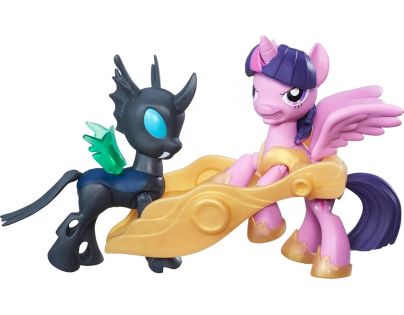My Little Pony Guardians of harmony 2 poníci Princess Twilight Sparkle vs Changeling