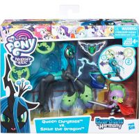 My Little Pony Guardians of harmony 2 poníci Queen Chrysalis vs Spike the Dragon 3