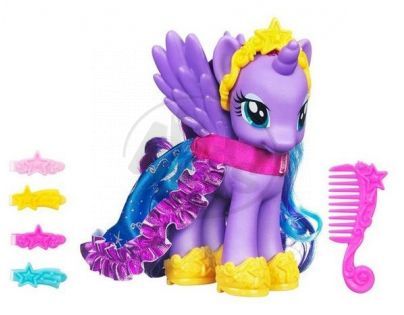 My Little Pony Módní poník s kadeřnickými doplňky - Princess Luna