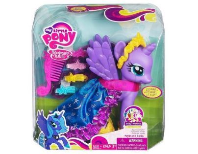 My Little Pony Módní poník s kadeřnickými doplňky - Princess Luna