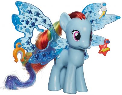My Little Pony Poník s ozdobenými křídly - Rainbow Dash