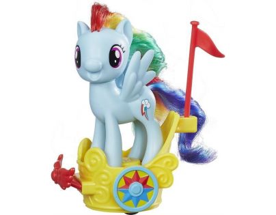 My Little Pony Poník s vozíkem Rainbow Dash