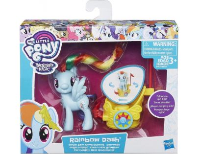 My Little Pony Poník s vozíkem Rainbow Dash