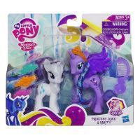 My Little Pony Princezna s kamarádkou a doplňky - Luna a Rarity 3