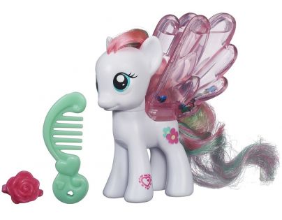 My Little Pony Průhledný poník s třpytkami a doplňkem - Blossomforth