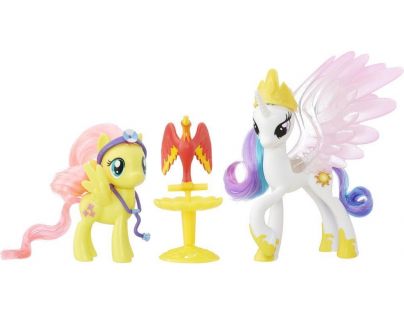 My Little Pony Set 2 poníků s doplňky Princess Celestia a Fluttershy