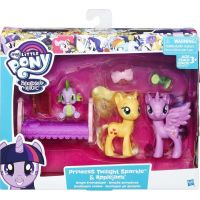 My Little Pony Set 2 poníků s doplňky Princess Twilight Sparkle a Applejack 2
