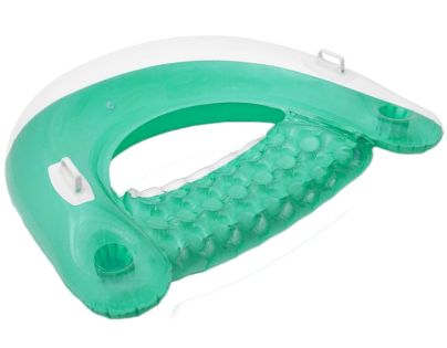Intex 58859 Nafukovací sedátko s držadly tyrkysové - Poškozený obal