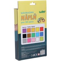 Náhradní náplně do 3D pera WIKY 15x3 m 2