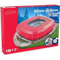 Nanostad 3D Puzzle Allianz Arena Bayern Mnichov 2