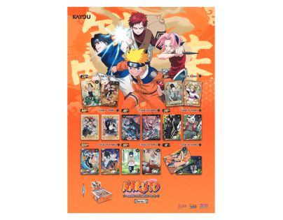 EPEE Naruto Smriti Collectible Sběratelské karty Earth Scroll