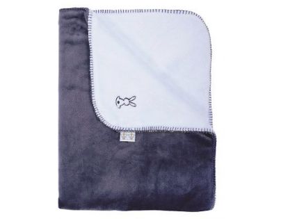 Nattou Deka Lapidou 75 x 100 cm navy blue light blue