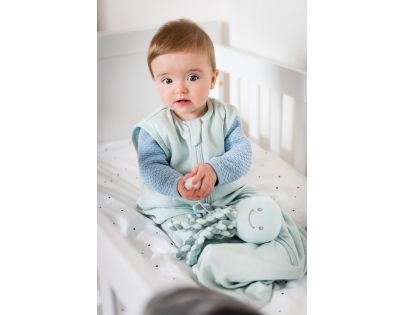 Nattou První hračka miminka hrající chobotnička PIU PIU Lapidou coppergreen mint