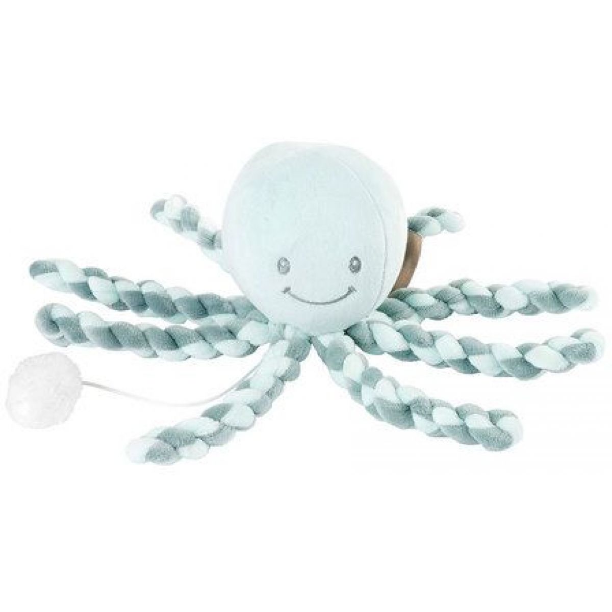 Nattou První hračka miminka hrající chobotnička PIU PIU Lapidou coppergreen - mint