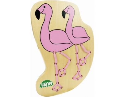 Lena Navlékací obrázek plameňák