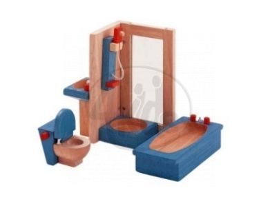 PlanToys 7308 - Nábytek pro panenky Neo-koupelna