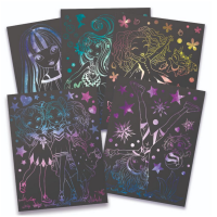 Nebulous Stars Seškrabávací set 5 destiček 4