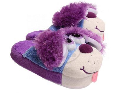 Neposedné bačkůrky Stompeez Štěňátko fialové - vel. 31-33