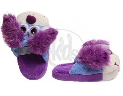 Neposedné bačkůrky Stompeez Štěňátko fialové - vel. 31-33