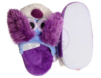 Neposedné bačkůrky Stompeez Štěňátko fialové - vel. 31-33
