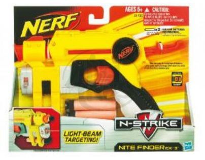 Hasbro 28419 - NERF - N-Strike pistole se světelným zaměřováním