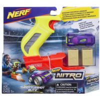 Nerf Nitro Throttleshot Blizt Fialové auto 2