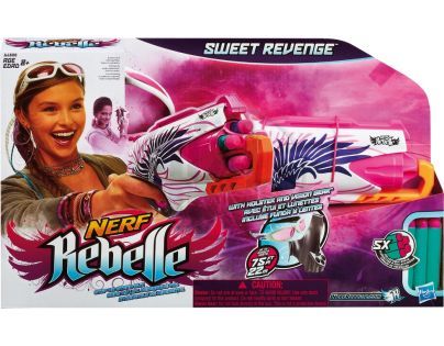NERF REBELLE pistole, brýle a pouzdro (A4808)
