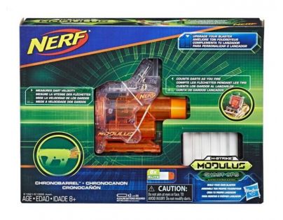 Hasbro Nerf Modulus Shadow ops upgrade sada Chronobarrel Round Count