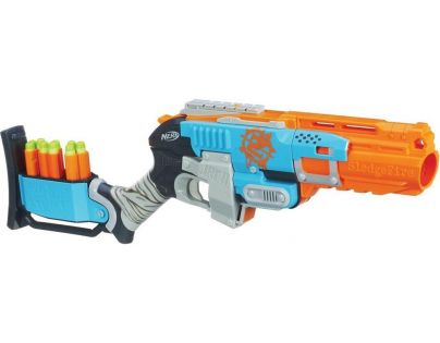 Hasbro Nerf Zombie pistole střílí 3 šipky najednou Sledgefire