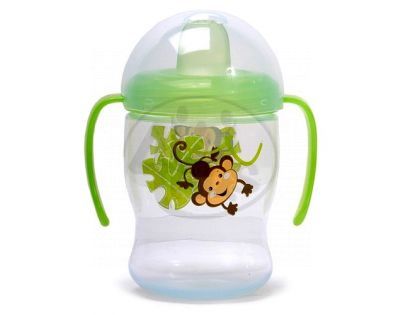 Fisher Price Netekoucí hrneček s oušky - Zelená